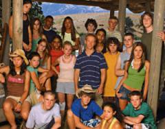 Photo of Julie Dubela with rest of Endurance: Tehachapi TV series cast