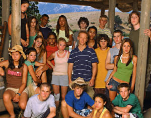 Photo of Julie Dubela with rest of Endurance: Tehachapi TV series cast